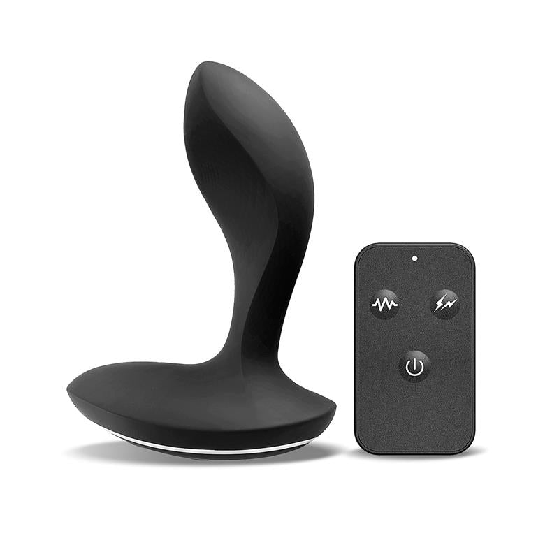 Prostate Massager with Electric Shock and Vibration and Remote Control