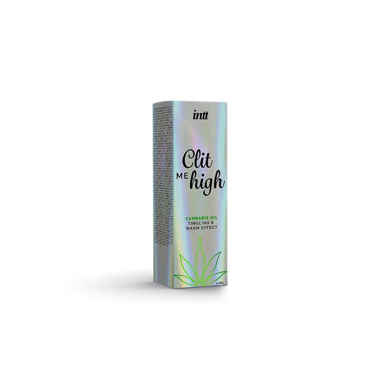 Clitoris Stimulator Clit Me High With cannabis seed oil