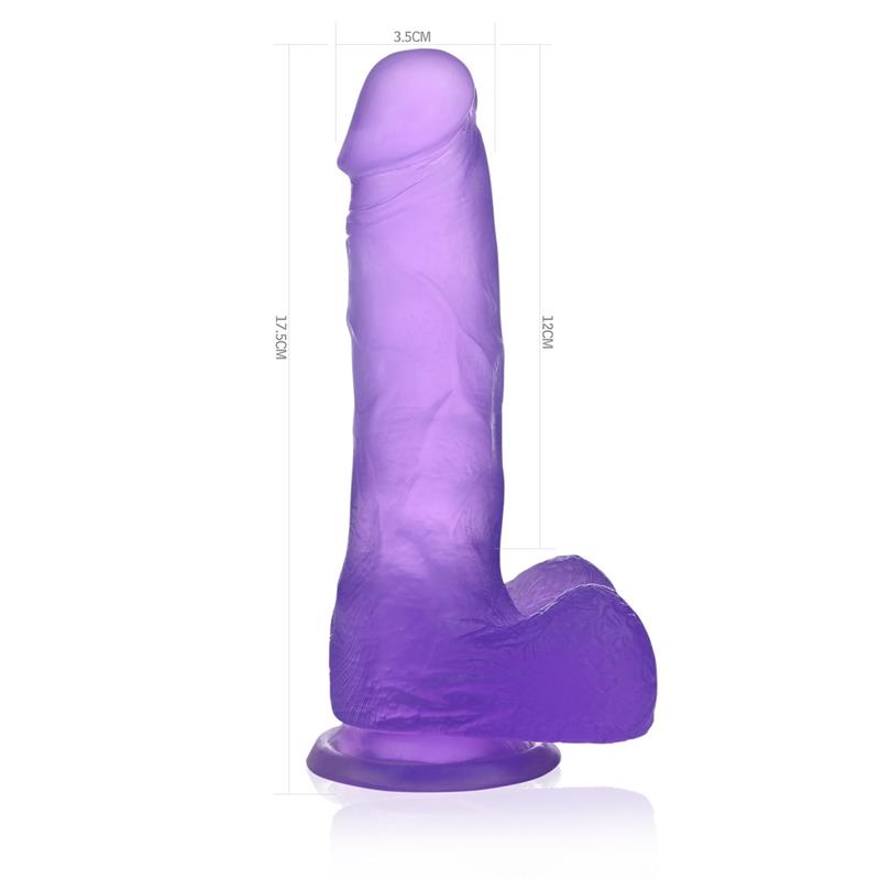 Dildo Jelly Studs 7 Purple