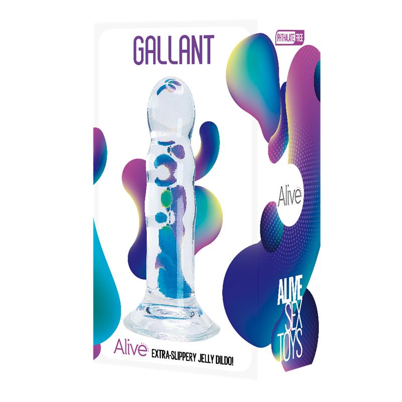 Gallant Dildo Jelly 14 cm Clear