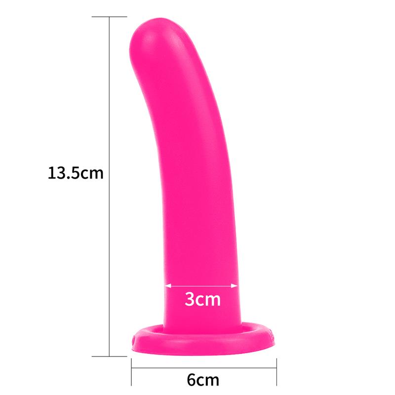 Stimulator Holy Dong 55 Liquid Silicone Pink