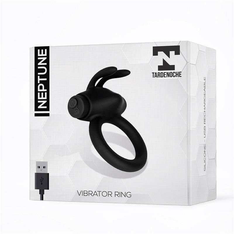 Neptune Vibrating Ring Silicone Rechargable USB