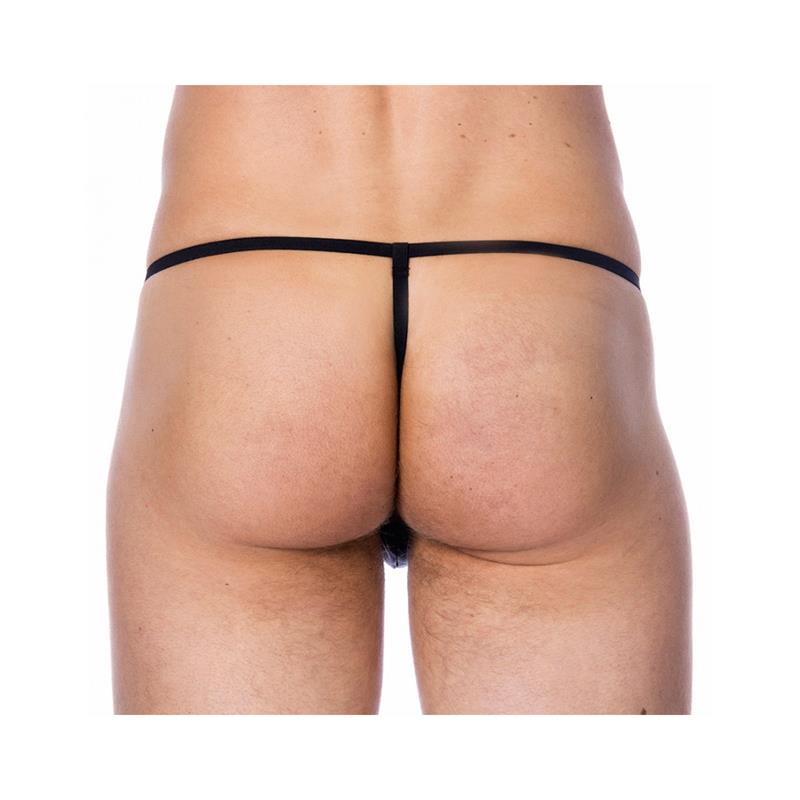 Leather G string Elastic One size