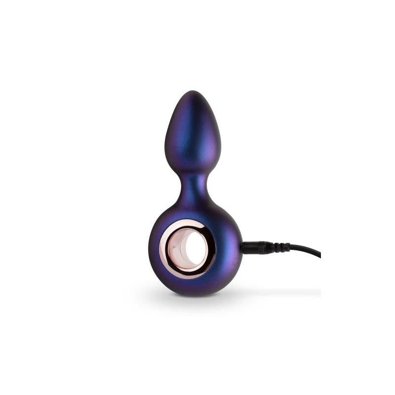 Deep Space Vibrating Butt Plug with Remote Control USB