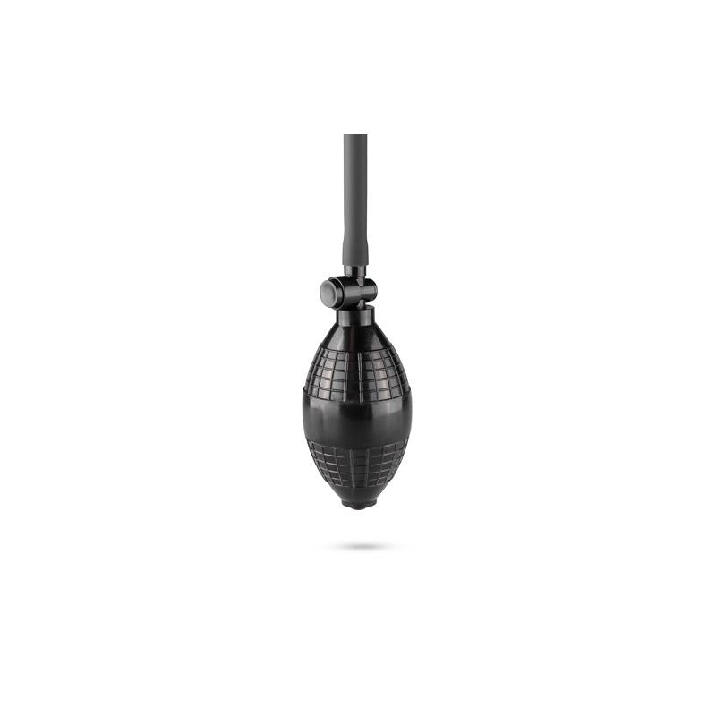 Penis Pump With Squeeze Ball Black