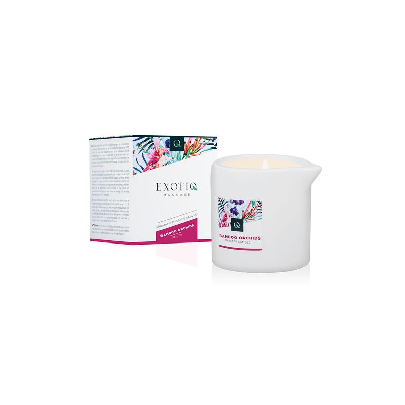 Massage Candle Bamboo Orchids 200g