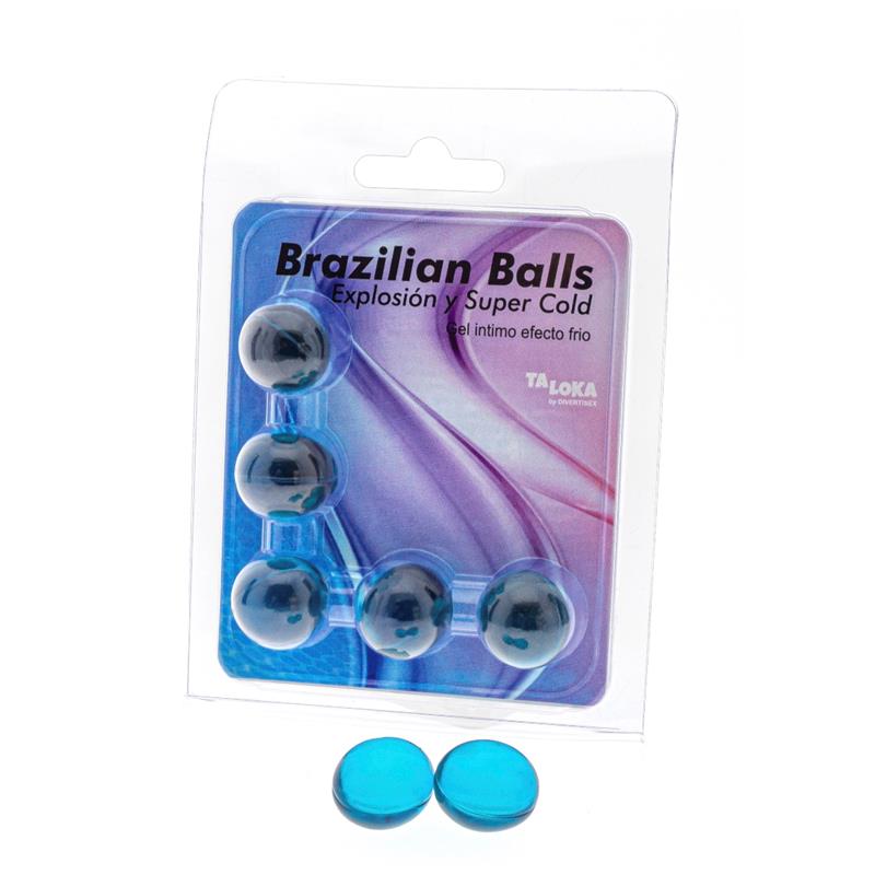 Set 5 Brazilian Balls Gel Cold Effect