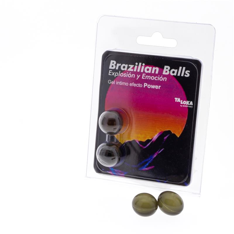 Set 2 Brazilian Balls Gel Power Efect