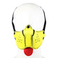 Neoprene Puppy Face Mask Yellow