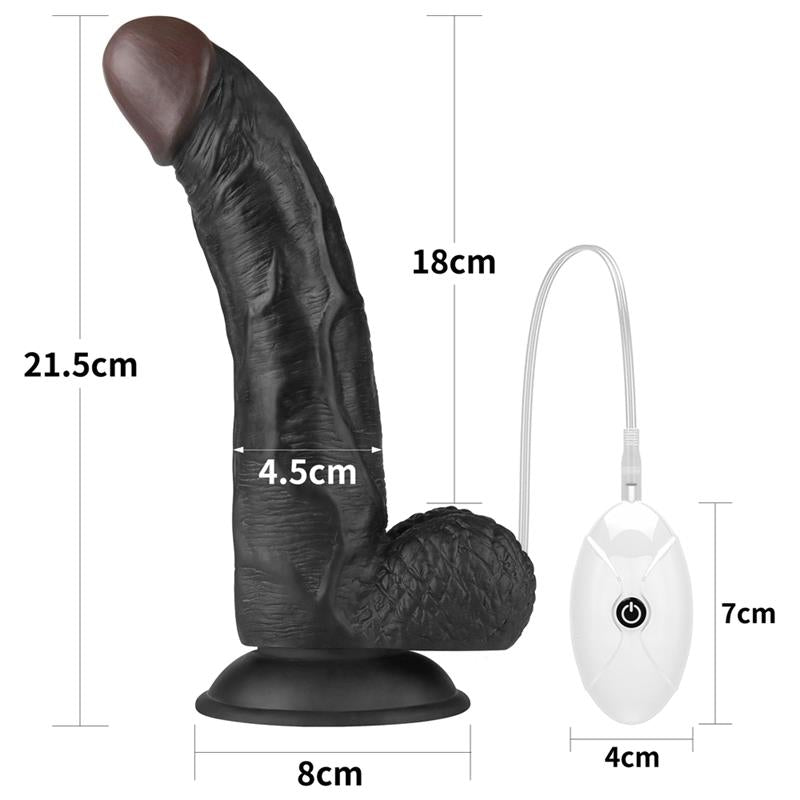 Adjustable Strap on with Dildo 85 10 Functions