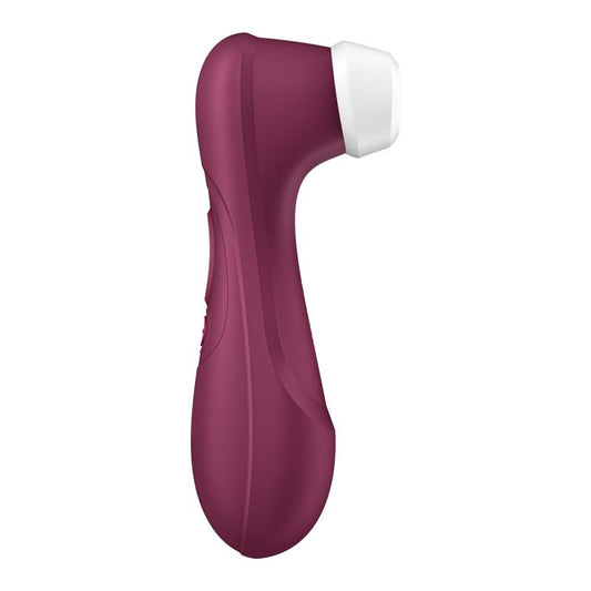 Pro 2 Gene 3 Liquid Air Technology Suction and Vibration App Connect Wine Red