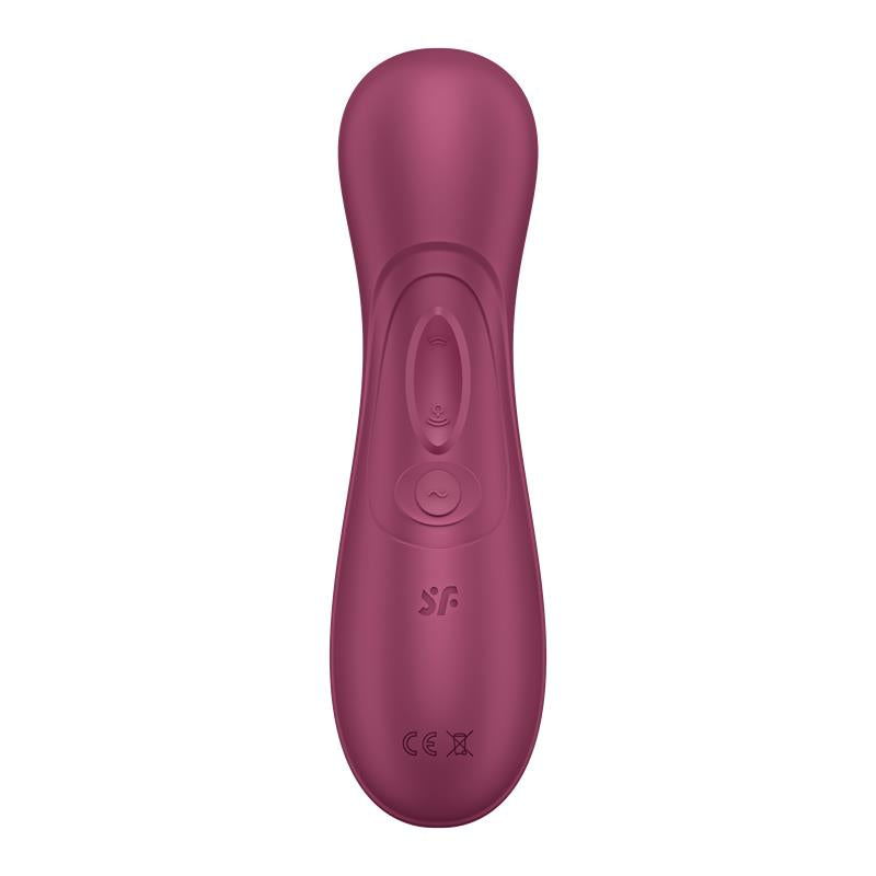 Pro 2 Gen 3 Liquid Air Technology Suction and Vibration Wine Red