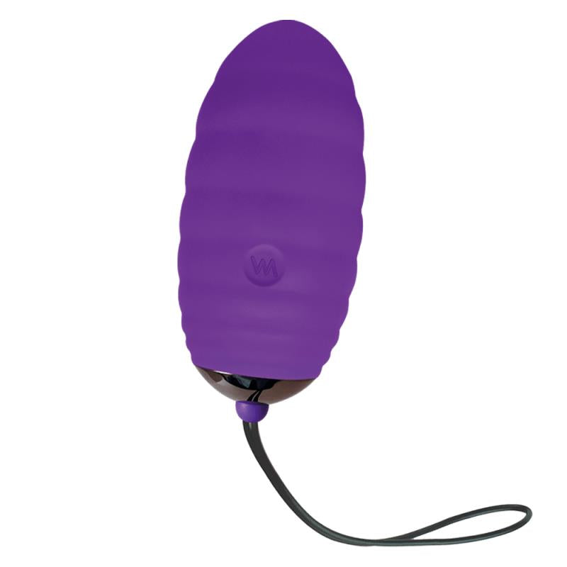 Vibrating Egg with Remote Control Ocean Breeze 20 Purple