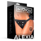 Alexia Universal Adjustable Strap on Harness with Belt