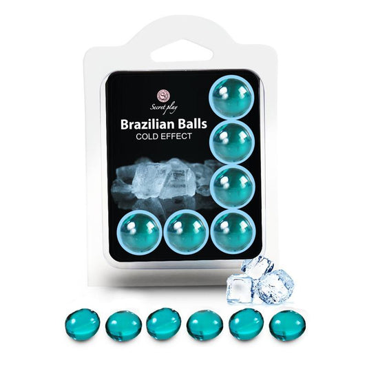 Brazilian Balls Set 6 Cold Effect