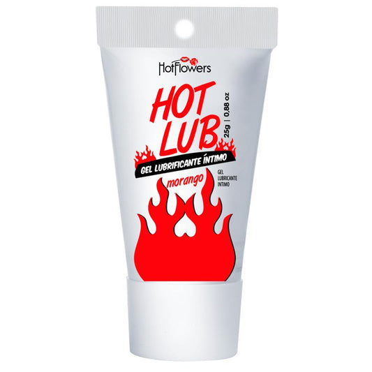 Intimate lubricant Heat effect strawberry flavor