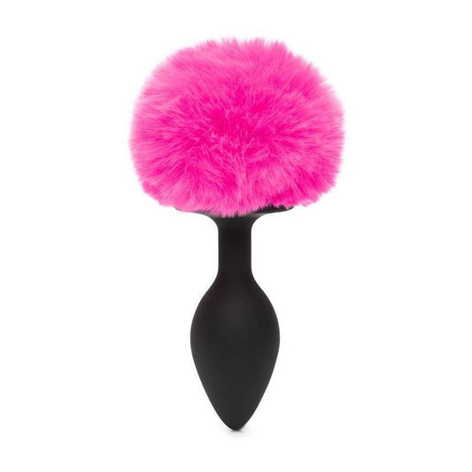 Butt Plug with Fur Tail Pink Large